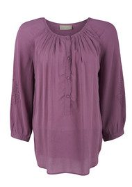 Pyrus Hide Cut Out Blouse - Sorbet