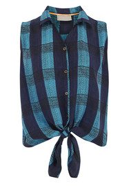 Pyrus January Check Shirt - Blue
