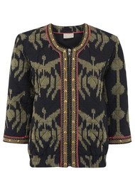 Pyrus Totem Bomber Jacket - Ikat