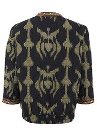 Pyrus Totem Bomber Jacket - Ikat